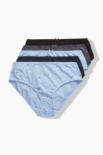 Moda za polnejše Gaćice midi 5 komada plus velikost, xxl, Ulla Popken in Johann Popken (JP1880)