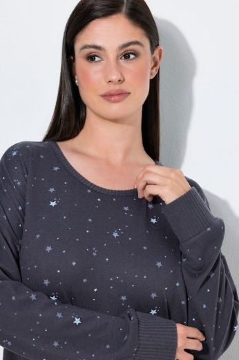 Moda za polnejše Majica dugih rukava plus velikost, xxl, Ulla Popken in Johann Popken (JP1880)