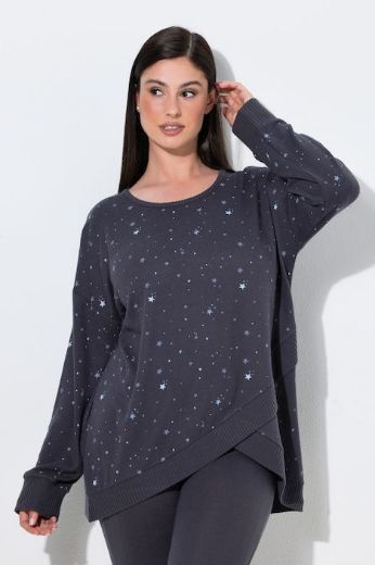 Moda za polnejše Majica dugih rukava plus velikost, xxl, Ulla Popken in Johann Popken (JP1880)