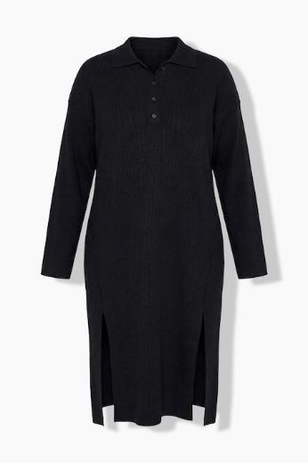 Moda za polnejše Haljina maxi dugih rukava plus velikost, xxl, Ulla Popken in Johann Popken (JP1880)