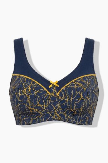 Moda za polnejše Grudnjak bez žice plus velikost, xxl, Ulla Popken in Johann Popken (JP1880)