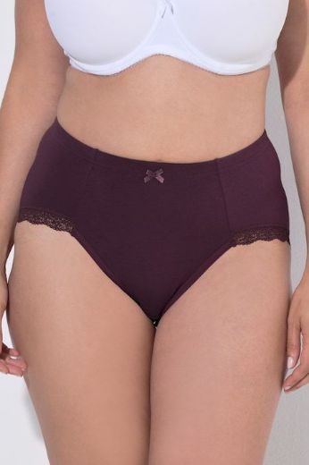 Moda za polnejše Gaćice midi 3 komada plus velikost, xxl, Ulla Popken in Johann Popken (JP1880)