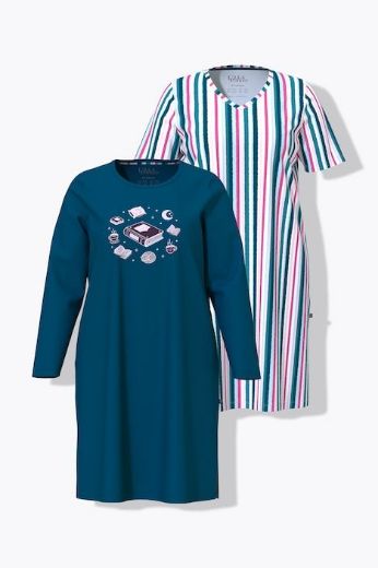Moda za polnejše Spavaćica 2 komada plus velikost, xxl, Ulla Popken in Johann Popken (JP1880)