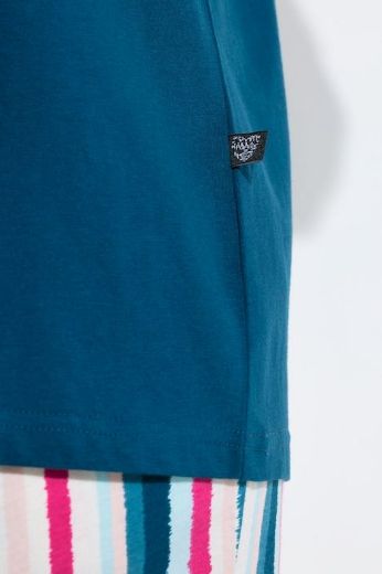 Moda za polnejše Pidžama dvodijelna dugih rukava i dugih nogavica plus velikost, xxl, Ulla Popken in Johann Popken (JP1880)