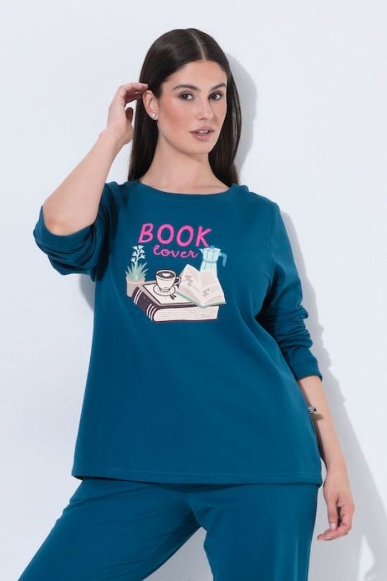 Moda za polnejše Majica dugih rukava plus velikost, xxl, Ulla Popken in Johann Popken (JP1880)