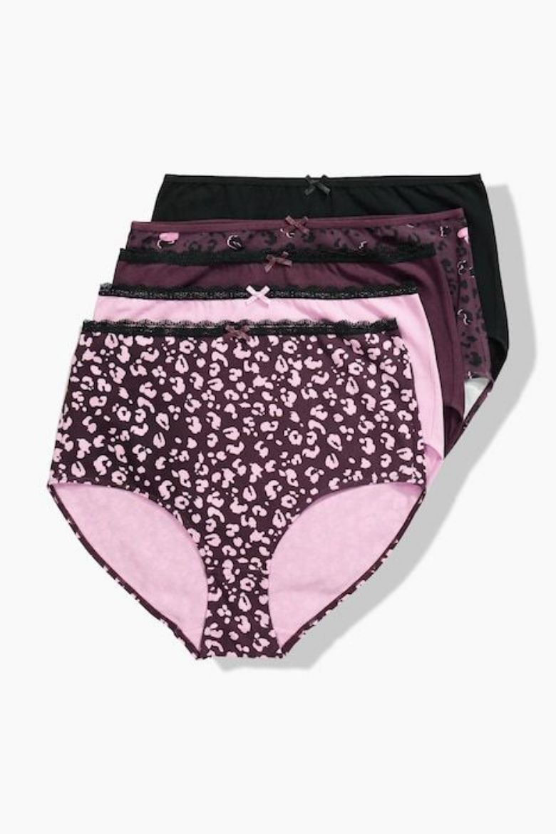 Moda za polnejše Gaćice maxi 5 komada plus velikost, xxl, Ulla Popken in Johann Popken (JP1880)