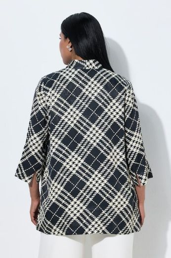 Moda za polnejše Bluza 3/4 rukava plus velikost, xxl, Ulla Popken in Johann Popken (JP1880)