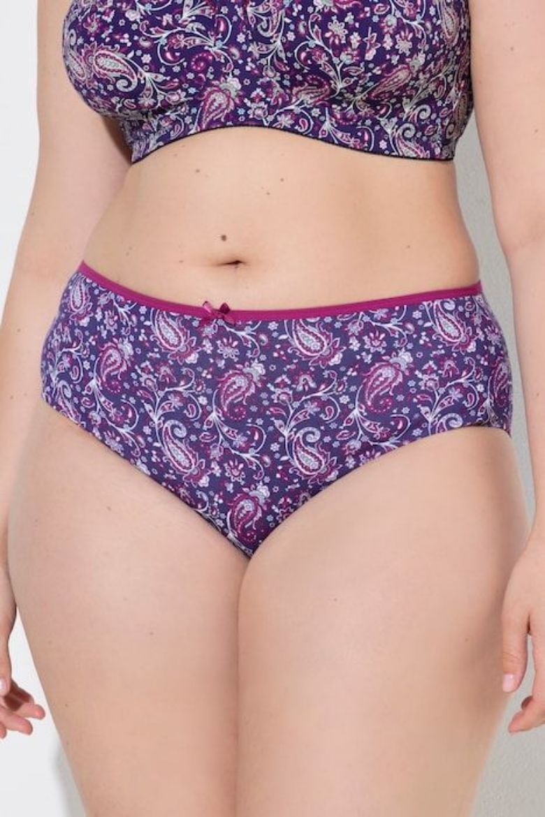 Moda za polnejše Gaćice midi 5 komada plus velikost, xxl, Ulla Popken in Johann Popken (JP1880)