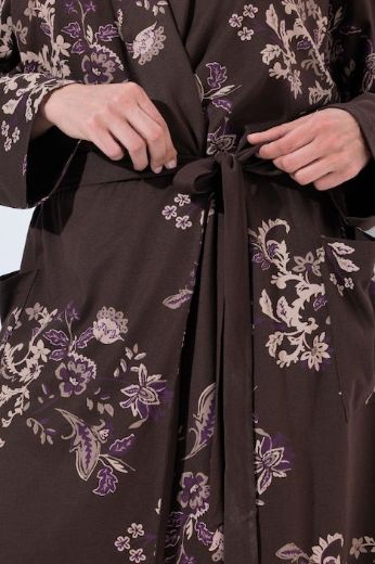 Moda za polnejše Ogrtač dugih rukava na vezanje plus velikost, xxl, Ulla Popken in Johann Popken (JP1880)