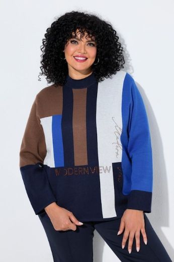 Moda za polnejše Pulover dugih rukava plus velikost, xxl, Ulla Popken in Johann Popken (JP1880)