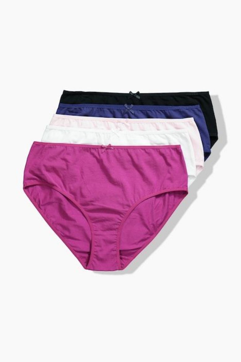 Moda za polnejše Gaćice midi 5 komada plus velikost, xxl, Ulla Popken in Johann Popken (JP1880)