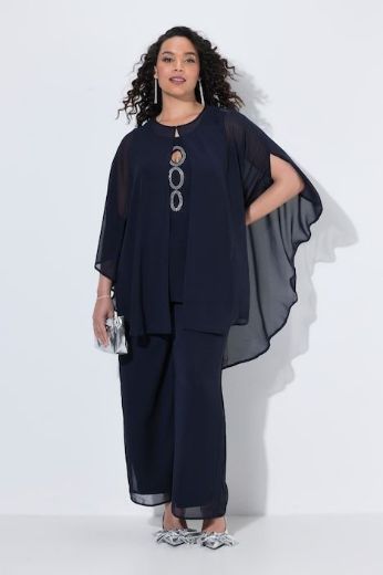 Moda za polnejše Bluza svečana plus velikost, xxl, Ulla Popken in Johann Popken (JP1880)