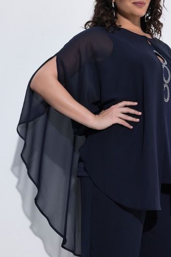 Moda za polnejše Bluza svečana plus velikost, xxl, Ulla Popken in Johann Popken (JP1880)