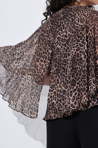 Moda za polnejše Bluza 3/4 rukava V ovratnika plus velikost, xxl, Ulla Popken in Johann Popken (JP1880)