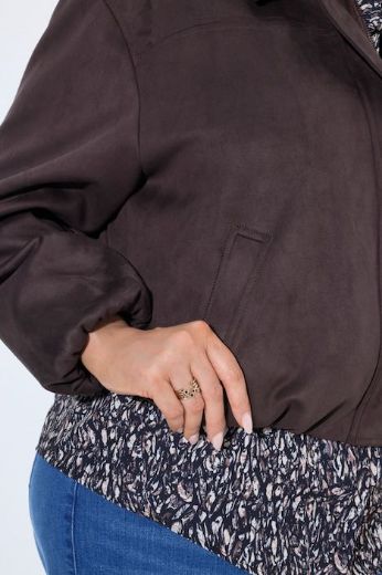 Moda za polnejše Jakna kraćeg kroja plus velikost, xxl, Ulla Popken in Johann Popken (JP1880)