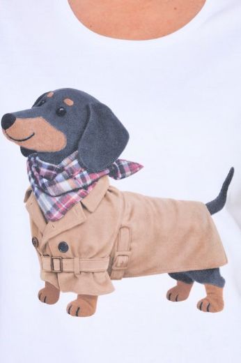 Moda za polnejše Majica kratkih rukava plus velikost, xxl, Ulla Popken in Johann Popken (JP1880)