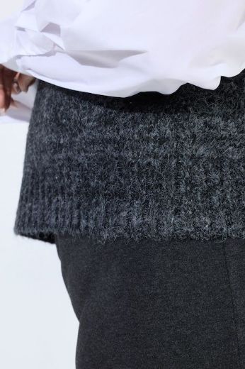 Moda za polnejše Prsluk vuneni povišenog ovratnika plus velikost, xxl, Ulla Popken in Johann Popken (JP1880)