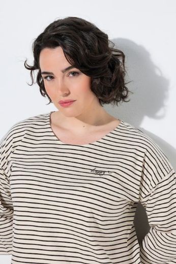 Moda za polnejše Majica 3/4 rukava plus velikost, xxl, Ulla Popken in Johann Popken (JP1880)