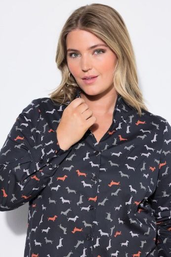 Moda za polnejše Košulja dugih rukava plus velikost, xxl, Ulla Popken in Johann Popken (JP1880)