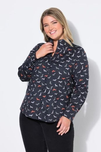 Moda za polnejše Košulja dugih rukava plus velikost, xxl, Ulla Popken in Johann Popken (JP1880)