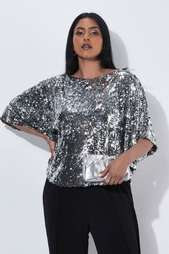 Moda za polnejše Bluza svečana plus velikost, xxl, Ulla Popken in Johann Popken (JP1880)