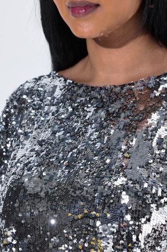 Moda za polnejše Bluza svečana plus velikost, xxl, Ulla Popken in Johann Popken (JP1880)