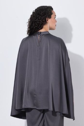Moda za polnejše Bluza satenska plus velikost, xxl, Ulla Popken in Johann Popken (JP1880)