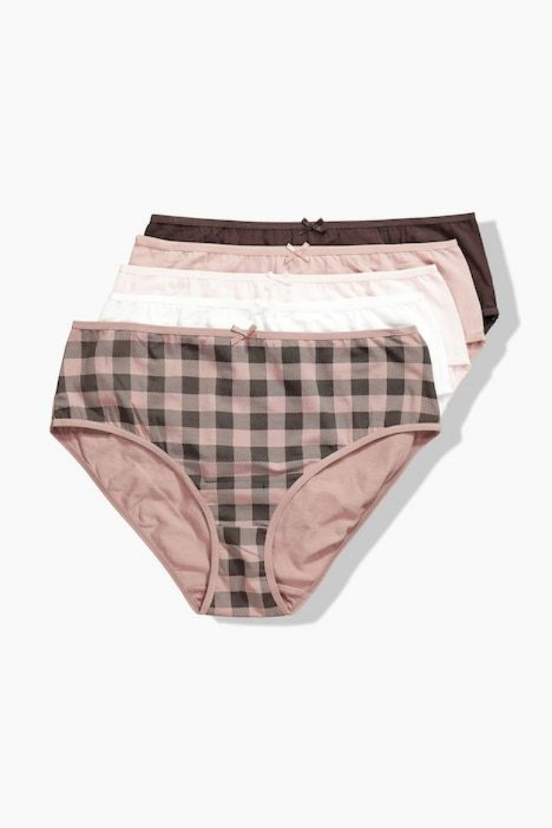 Moda za polnejše Gaćice midi 5 komada plus velikost, xxl, Ulla Popken in Johann Popken (JP1880)