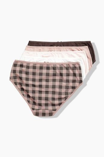 Moda za polnejše Gaćice midi 5 komada plus velikost, xxl, Ulla Popken in Johann Popken (JP1880)
