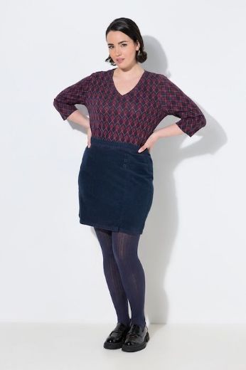 Moda za polnejše Suknja mini elastičnog struka plus velikost, xxl, Ulla Popken in Johann Popken (JP1880)