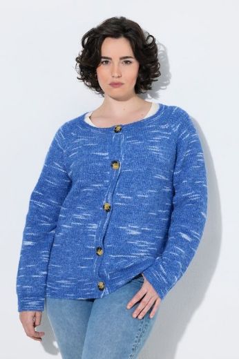 Moda za polnejše Kardigan na kopčanje plus velikost, xxl, Ulla Popken in Johann Popken (JP1880)