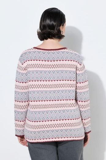 Moda za polnejše Pulover dugih rukava plus velikost, xxl, Ulla Popken in Johann Popken (JP1880)