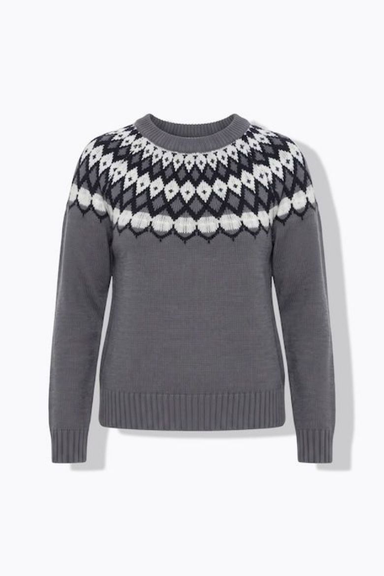 Moda za polnejše Pulover dugih rukava plus velikost, xxl, Ulla Popken in Johann Popken (JP1880)