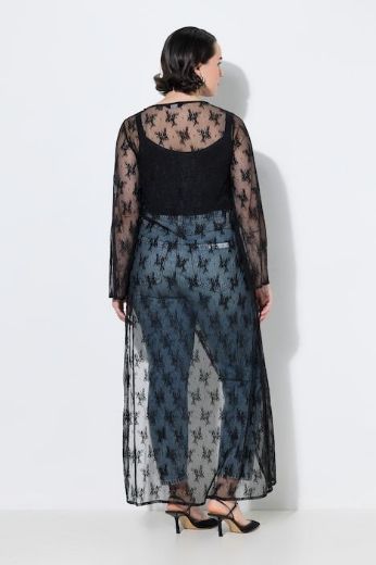 Moda za polnejše Haljina maxi od prozirne čipke plus velikost, xxl, Ulla Popken in Johann Popken (JP1880)