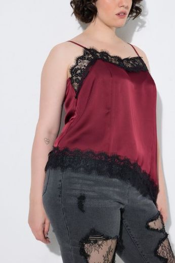 Moda za polnejše Top asimetrični plus velikost, xxl, Ulla Popken in Johann Popken (JP1880)