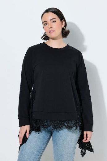 Moda za polnejše Majica dugih rukava asimetrična plus velikost, xxl, Ulla Popken in Johann Popken (JP1880)