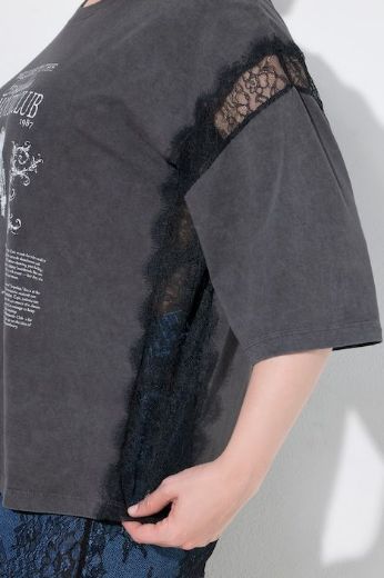 Moda za polnejše Majica kratkih rukava plus velikost, xxl, Ulla Popken in Johann Popken (JP1880)