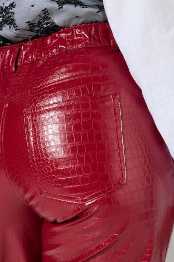 Moda za polnejše Hlače od imitacije kože plus velikost, xxl, Ulla Popken in Johann Popken (JP1880)