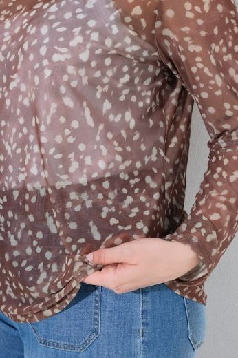 Moda za polnejše Majica dugih rukava plus velikost, xxl, Ulla Popken in Johann Popken (JP1880)