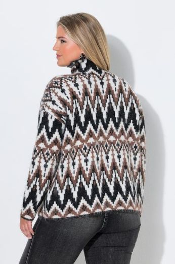 Moda za polnejše Pulover dugih rukava plus velikost, xxl, Ulla Popken in Johann Popken (JP1880)