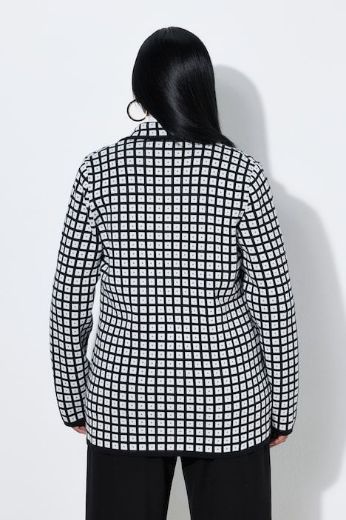 Moda za polnejše Sako pleteni plus velikost, xxl, Ulla Popken in Johann Popken (JP1880)