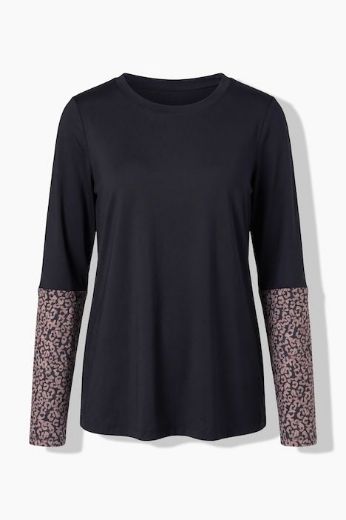 Moda za polnejše Majica sportska dugih rukava plus velikost, xxl, Ulla Popken in Johann Popken (JP1880)