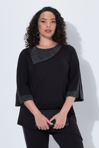 Moda za polnejše Bluza 3/4 rukava asimetričnog kroja plus velikost, xxl, Ulla Popken in Johann Popken (JP1880)