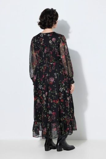 Moda za polnejše Haljina maxi dugih rukava plus velikost, xxl, Ulla Popken in Johann Popken (JP1880)
