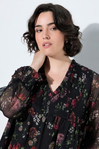 Moda za polnejše Bluza dugih rukava plus velikost, xxl, Ulla Popken in Johann Popken (JP1880)