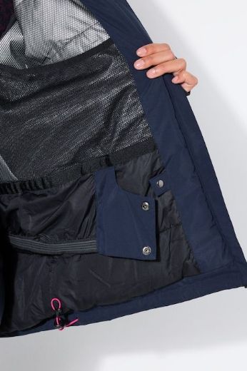 Moda za polnejše Jakna skijaška s kapuljačom plus velikost, xxl, Ulla Popken in Johann Popken (JP1880)
