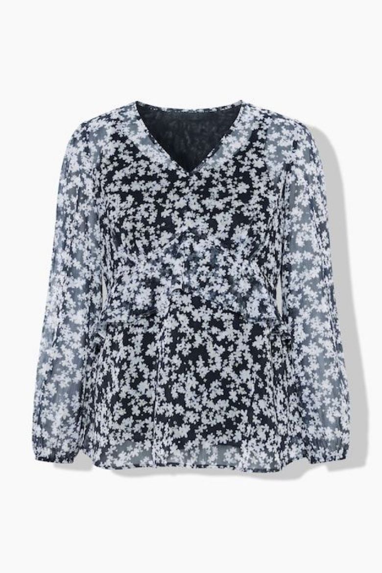 Moda za polnejše Bluza dugih rukava plus velikost, xxl, Ulla Popken in Johann Popken (JP1880)