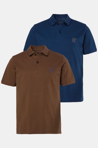 Moda za polnejše Majica Polo 2 komada plus velikost, xxl, Ulla Popken in Johann Popken (JP1880)