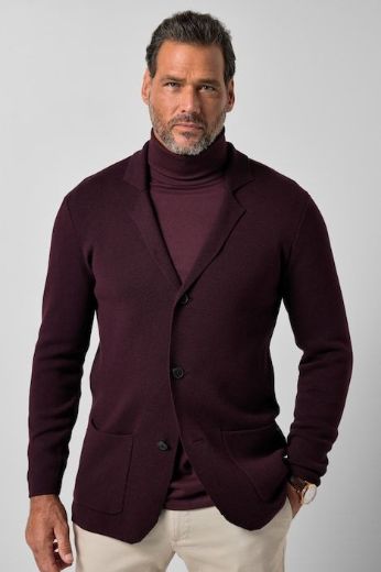 Moda za polnejše Sako pleteni plus velikost, xxl, Ulla Popken in Johann Popken (JP1880)