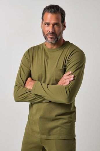 Moda za polnejše Pidžama dugih rukava i dugih nogavica plus velikost, xxl, Ulla Popken in Johann Popken (JP1880)
